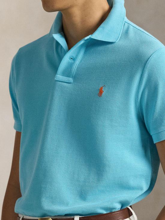 26SS 랄프 로렌 반팔 티셔츠 710680784 514 LIGHT BLUE - RALPH LAUREN