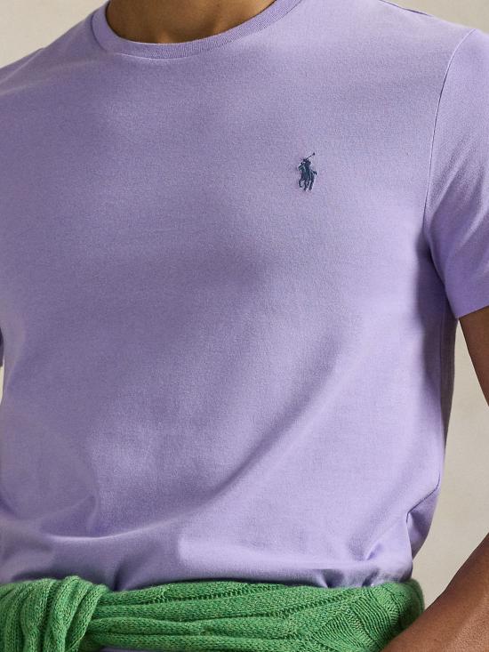 26SS 랄프 로렌 반팔 티셔츠 710671438 455 VIOLET - RALPH LAUREN