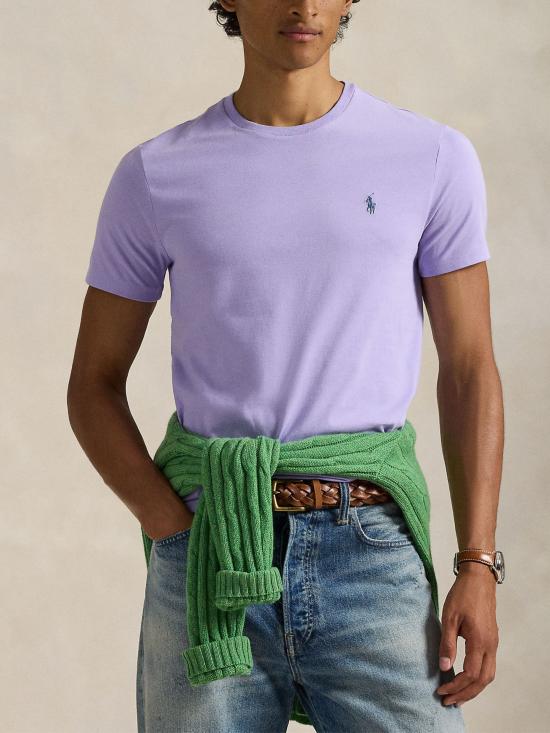 26SS 랄프 로렌 반팔 티셔츠 710671438 455 VIOLET - RALPH LAUREN