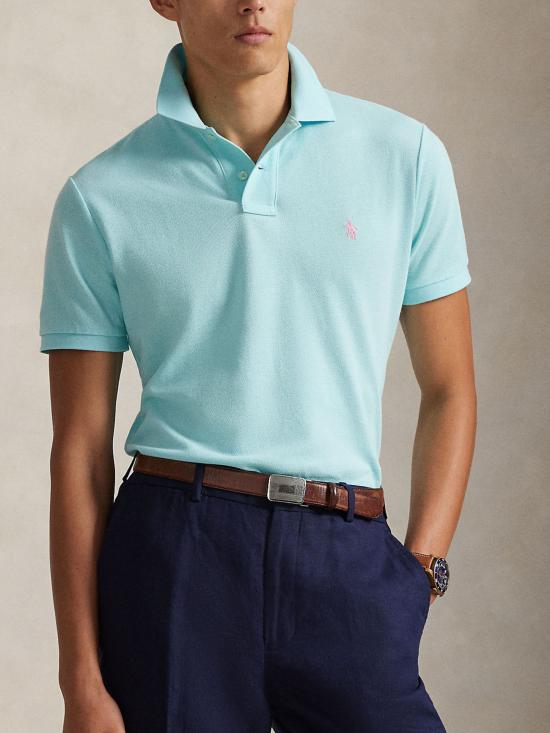 26SS 랄프 로렌 반팔 티셔츠 710680784 511 LIGHT BLUE - RALPH LAUREN