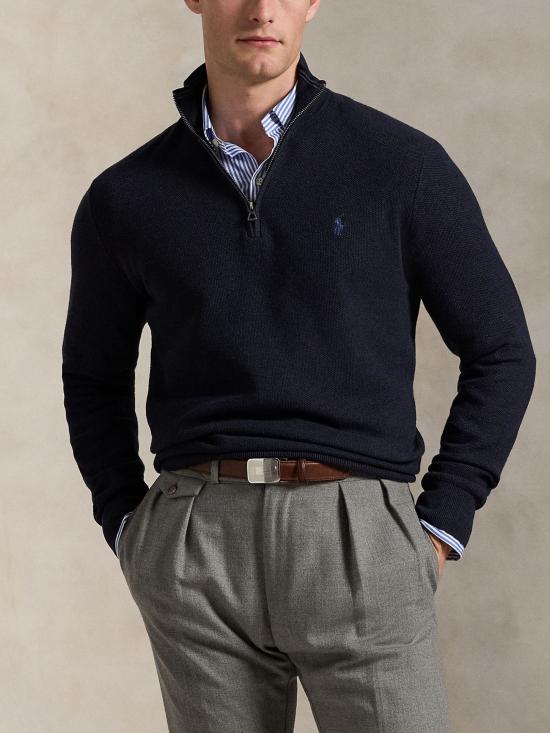 26SS 랄프 로렌 스웨터 710932304 001 NAVY - RALPH LAUREN