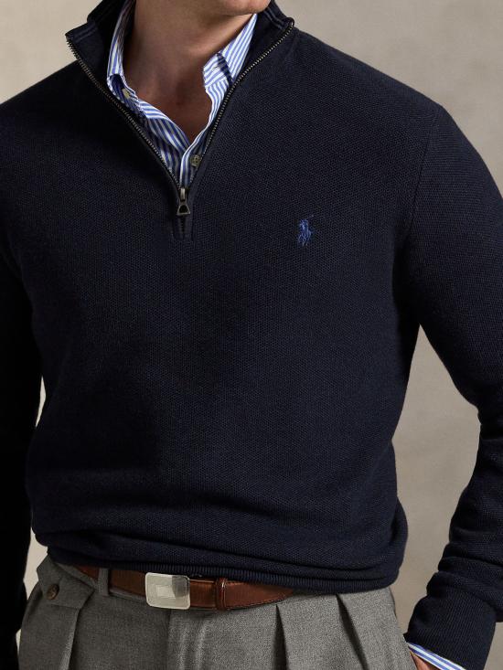 26SS 랄프 로렌 스웨터 710932304 001 NAVY - RALPH LAUREN