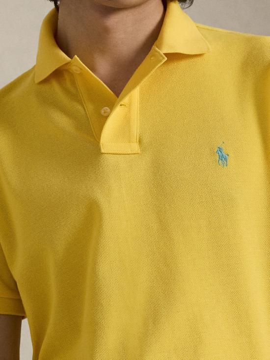 26SS 랄프 로렌 반팔 티셔츠 710680784 509 YELLOW - RALPH LAUREN