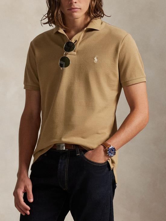 26SS 랄프 로렌 반팔 티셔츠 710680784 332 BEIGE - RALPH LAUREN