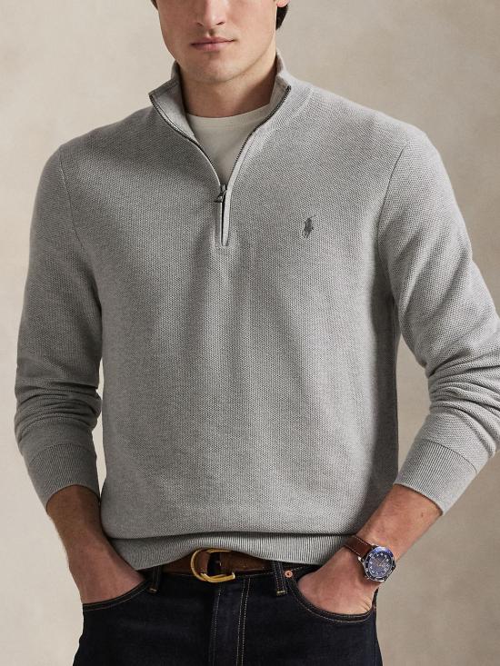 26SS 랄프 로렌 스웨터 710932304 002 GREY - RALPH LAUREN
