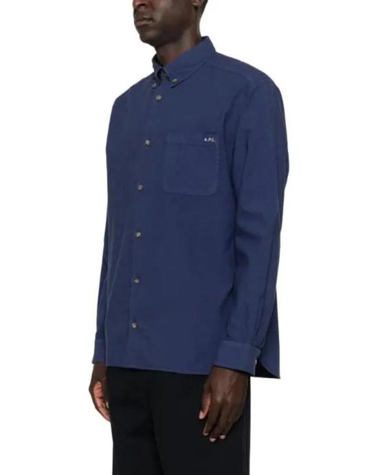 26SS 아페쎄 긴팔 셔츠 COHOEH12599 IAJ MARINE Navy - A.P.C.