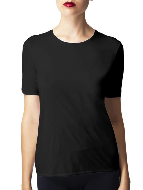  월포드 반팔 티셔츠 53387 Black - WOLFORD