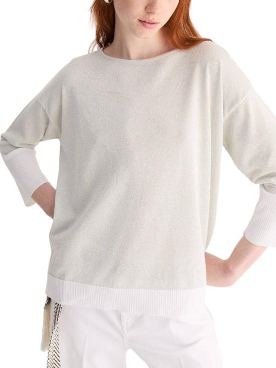 26SS Biancalancia 긴팔 티셔츠 E26 197M White