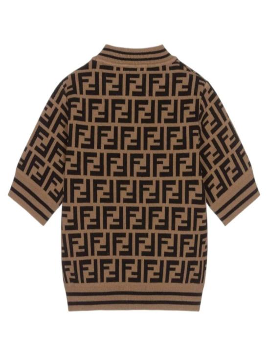 26FW [키즈] 펜디 티셔츠 JFG069 AEYDF15B6 Arancio - FENDI