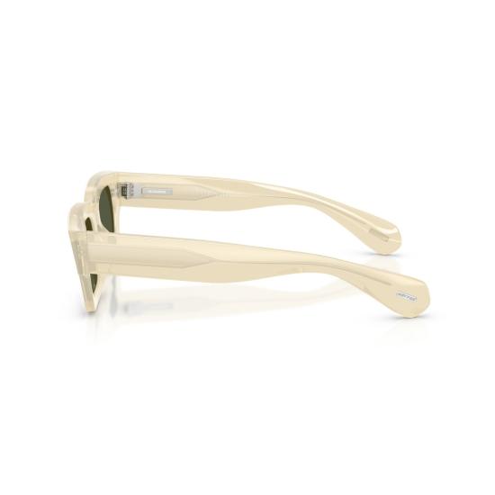 26SS 올리버피플스 선글라스 0Ov5612su 볼드한 직사각형 프레임 , 짙은 녹색 렌즈 - OLIVER PEOPLES