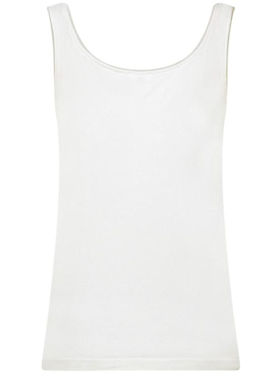  월포드 민소매 티셔츠 55045 White - WOLFORD