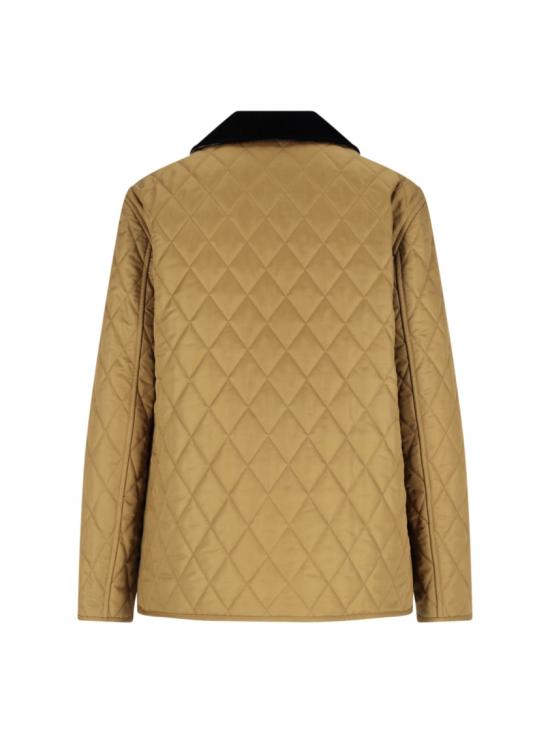 26SS 버버리 퀼티드 자켓 8108989A1420 Brown - BURBERRY