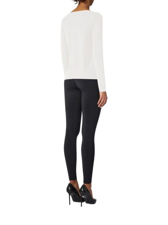 26SS 월포드 긴팔 티셔츠 53336 White - WOLFORD