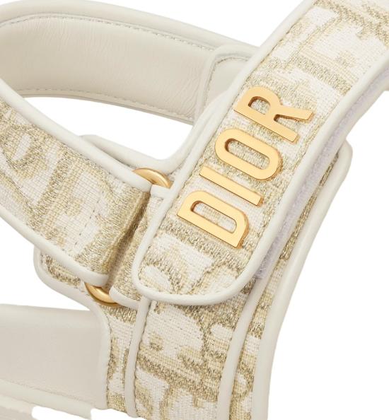 26SS 디올 샌들 KCO170OFI Neutrals - DIOR