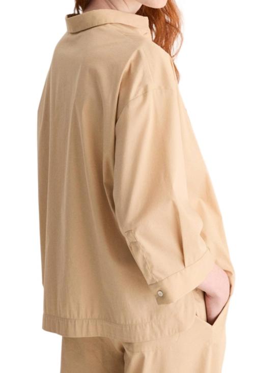 26SS Biancalancia 블라우스 E26 390U Brown - BIANCALANCIA