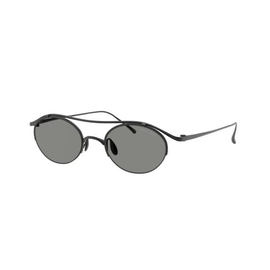 26SS 조르지오 아르마니 선글라스 0Ar6172t 티타늄 프레임 타원형 렌즈 - GIORGIO ARMANI
