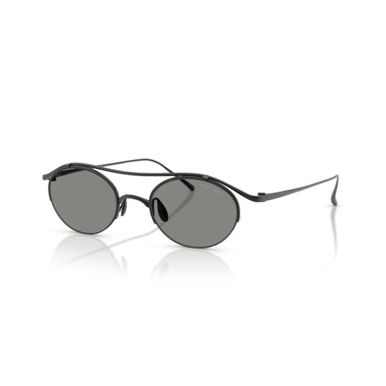 26SS 조르지오 아르마니 선글라스 0Ar6172t 티타늄 프레임 타원형 렌즈 - GIORGIO ARMANI