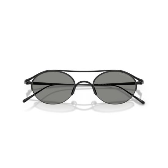 26SS 조르지오 아르마니 선글라스 0Ar6172t 티타늄 프레임 타원형 렌즈 - GIORGIO ARMANI