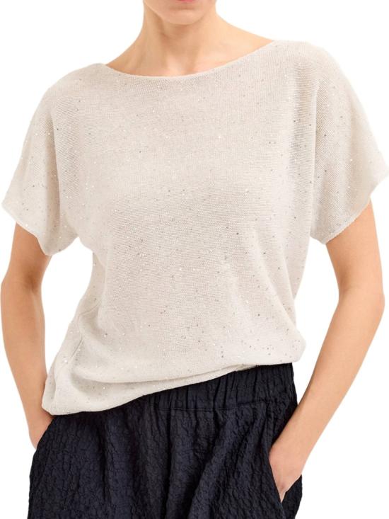 26SS Biancalancia 반팔 티셔츠 E26 060M Neutrals