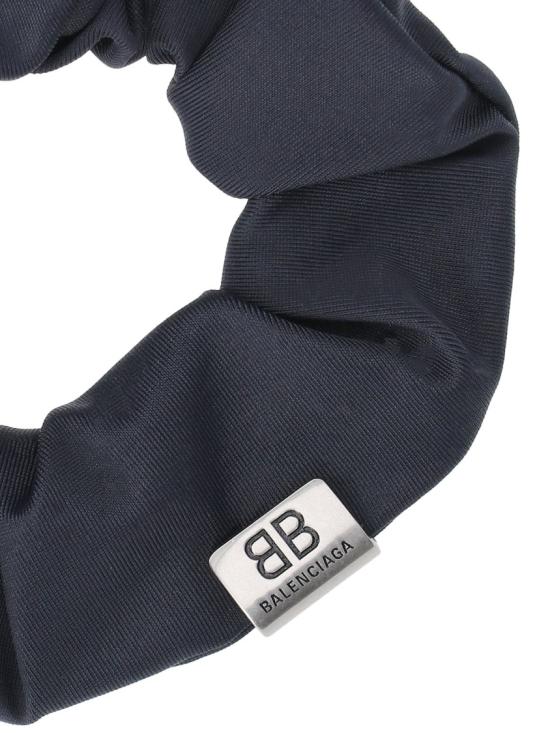 26SS 발렌시아가 홀리 스크런치 766360 TZP6I1086 Black - BALENCIAGA