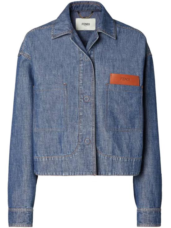 26FW 펜디 데님 자켓 FLF861 AW8H Blue
