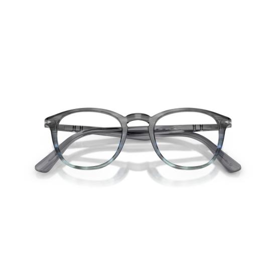 26SS 페르솔 안경 0Po3143v 그라데이션 효과가 있는 반투명 아세테이트 안경 - PERSOL