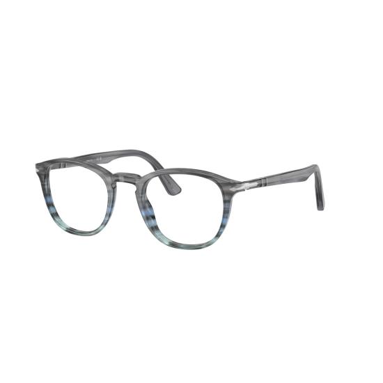 26SS 페르솔 안경 0Po3143v 그라데이션 효과가 있는 반투명 아세테이트 안경 - PERSOL