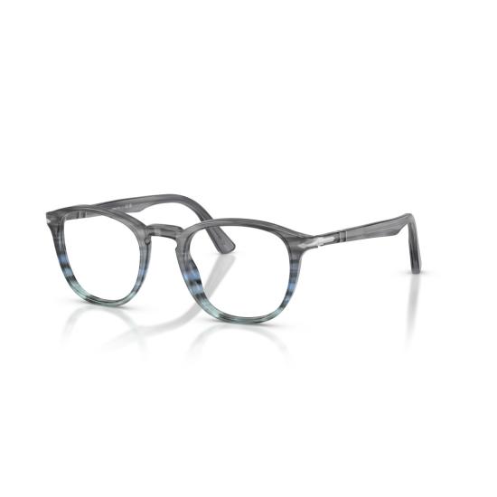 26SS 페르솔 안경 0Po3143v 그라데이션 효과가 있는 반투명 아세테이트 안경 - PERSOL