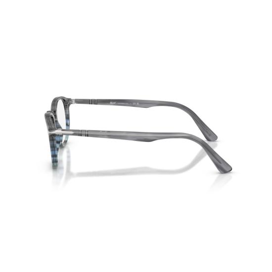 26SS 페르솔 안경 0Po3143v 그라데이션 효과가 있는 반투명 아세테이트 안경 - PERSOL