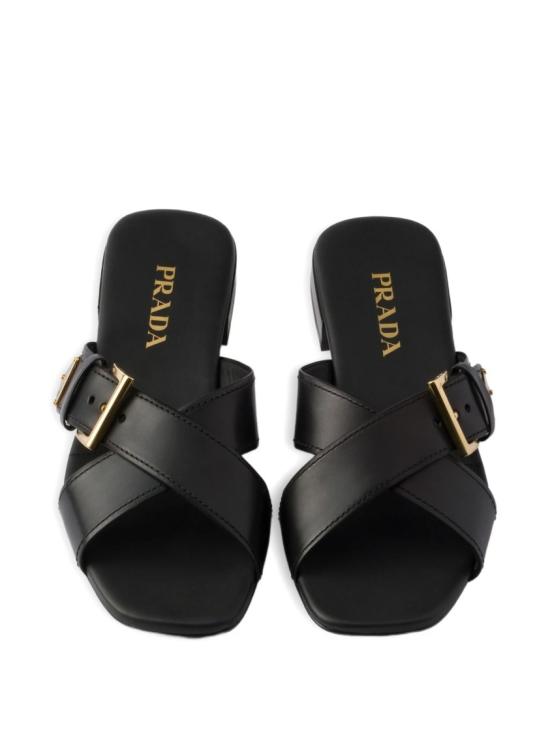 26SS 프라다 뮬/슬리퍼 1XX778 248 Black - PRADA