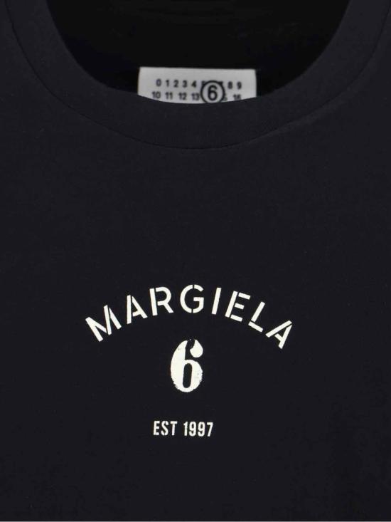 26SS MM6 메종마르지엘라 반팔 티셔츠 SH2GC0038 M20048900 Black - MM6 MAISON MARGIELA