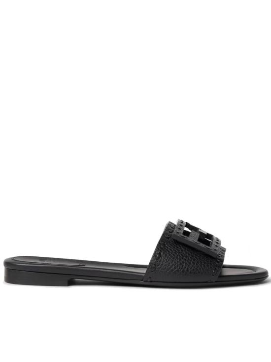 26FW 펜디 바게트 시에나 레더 슬라이드 8R8136 AQY2 Black