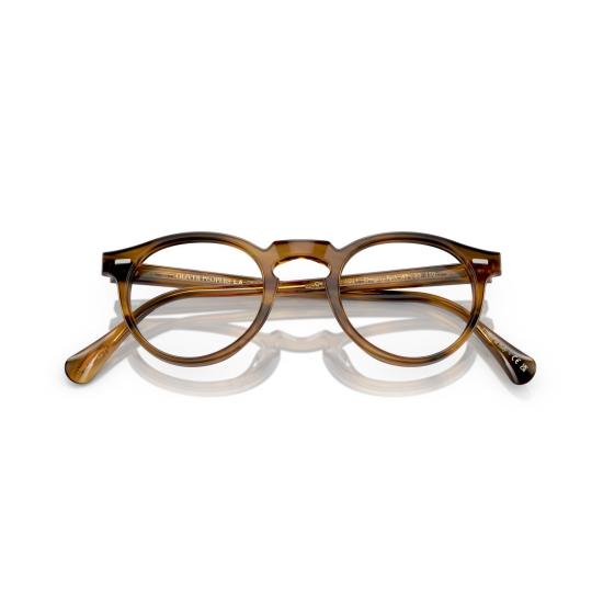 26SS 올리버피플스 안경 0Ov5186 클래식 원형 아세테이트 안경테 (호피 무늬) - OLIVER PEOPLES