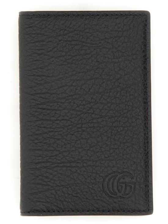  구찌 더블 G 레더 카드 케이스 795329 AADD71000 Black