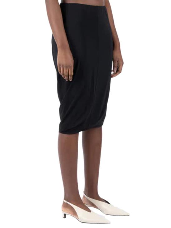  질샌더 미디 스커트 J01MA0138 J66280 Black