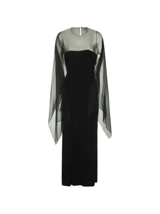 26SS 알베르타 페레티 롱 원피스 A04220124 Black