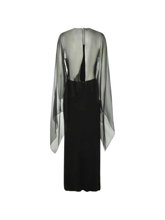 26SS 알베르타 페레티 롱 원피스 A04220124 Black - ALBERTA FERRETTI
