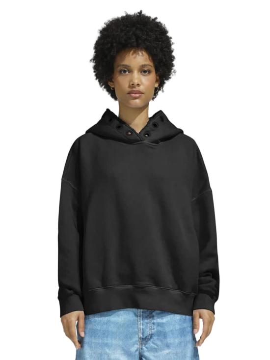25FW 크리스조이 후드 티셔츠 ESW033N FL Black