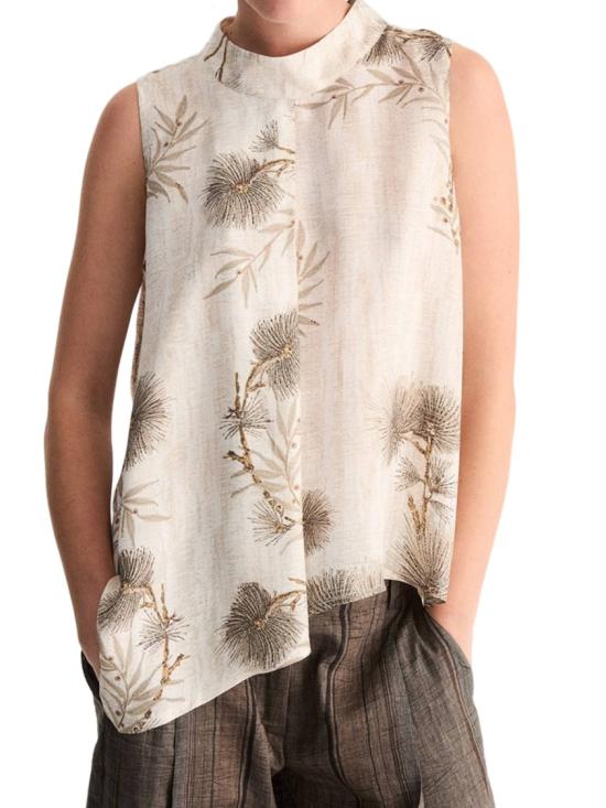 26SS Biancalancia 블라우스 E26 570T Neutrals