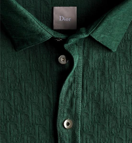 26SS 디올 긴팔 셔츠 683D584A3042 Green - DIOR