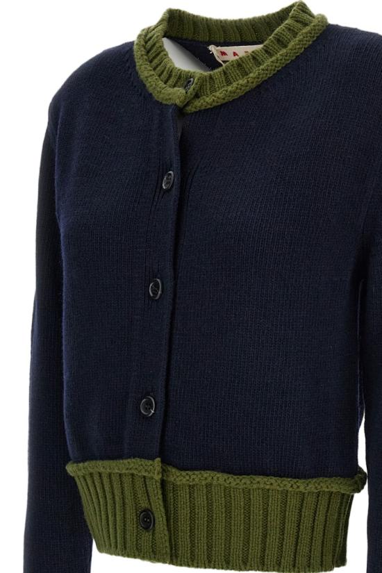 26FW 마르니 니트웨어 CDMD0457Q0UFH603BIB84 Blue - MARNI