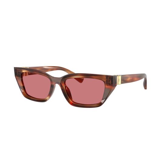 26SS 돌체앤가바나 선글라스 0Dg4532 직사각형 호피무늬  (로즈 렌즈) - DOLCE & GABBANA