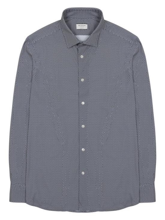  아키비움 긴팔 셔츠 AR25WT22CA NEP40200 BLUE