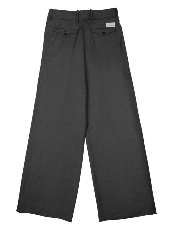 25FW 나인인더모닝 스트레이트 팬츠 SN75 V19KETTE CHARCOAL - NINE IN THE MORNING