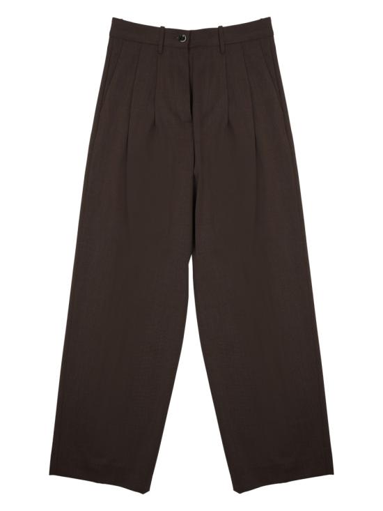 25FW 나인인더모닝 스트레이트 팬츠 GEM09 S31CAMEL BROWN