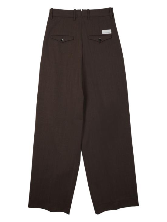 25FW 나인인더모닝 스트레이트 팬츠 GEM09 S31CAMEL BROWN - NINE IN THE MORNING
