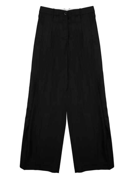 25FW 나인인더모닝 스트레이트 팬츠 PE80 U21NERO BLACK