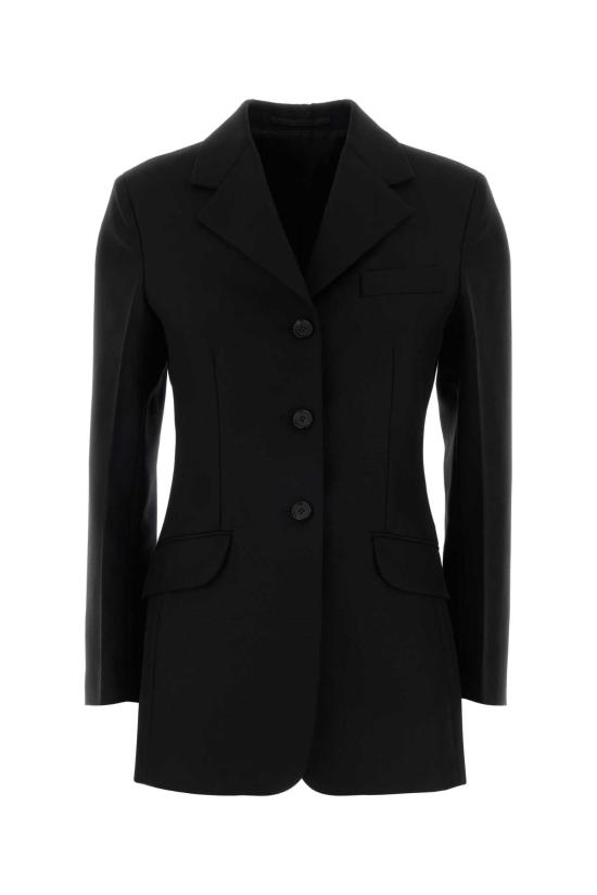 26SS 질샌더 수트 자켓 J03BN0208J40330 001 Black