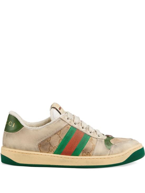 26FW 구찌 스크리너 레더 스니커즈 570443 9Y9209666 Beige