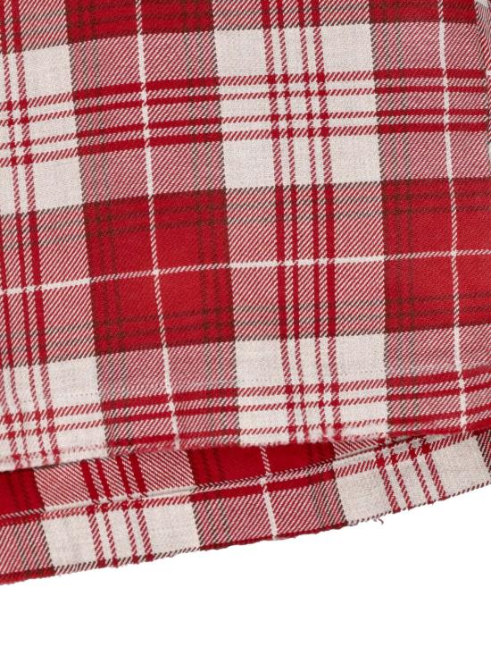 26SS 갤러리 디파트먼트 반팔 셔츠 TOP022 RED PLAID Red - GALLERY DEPT